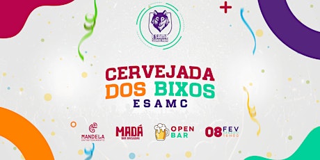 Imagem principal do evento Cervejada dos Bixos ESAMC • 8h Open Bar • Sábado 08 fevereiro
