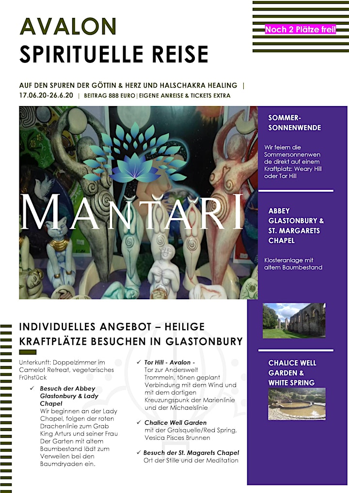 Reise Nach Avalon Glastonbury England Tickets Mi 17 06 2020