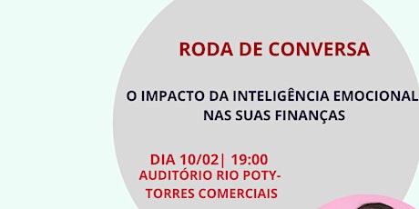 Imagem principal do evento RODA DE CONVERSA- O IMPACTO DA INTELIGÊNCIA EMOCIONAL NAS SUAS FINANÇAS
