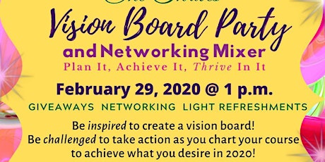 She Thrives Vision Board Party & Networking Mixer primary image