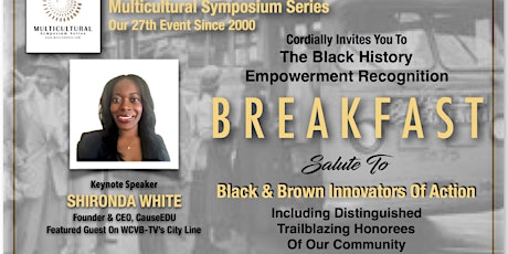 2020 Black History Breakfast: Black & Brown Innovators Of Action primary image