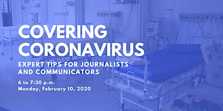 Covering Coronavirus: Expert Tips for Journalists and Communicators  primary image