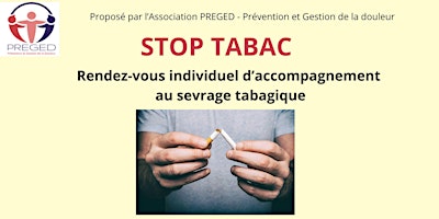 STOP TABAC - 1 er RDV d'accompagnement individuel en ligne- 30 mn primary image