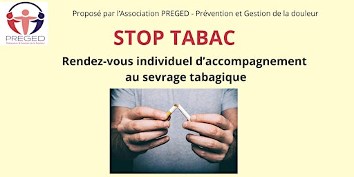 Image principale de STOP TABAC - 1 er RDV d'accompagnement individuel en ligne- 30 mn