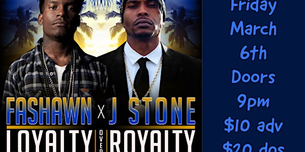 Fashawn and J Stone ”Loyalty Over Royalty Tour”