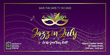 Imagen principal de Jazz in July 2020 : Let the Good Times Roll!
