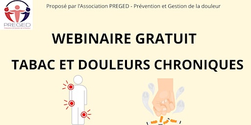 Image principale de Webinaire STOP TABAC   Focus douleurs chroniques