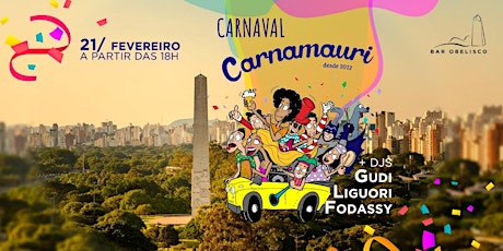 Imagem principal do evento Carnaval do Obelisco apresenta Carnaval Carnamauri