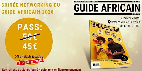 Primaire afbeelding van Soiree Networking & Présentation du Guide Africain 2020