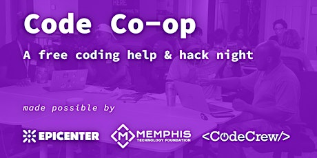 Code Co-op | Memphis - A free coding help & hack night
