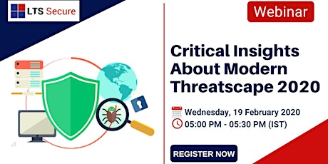 Critical Insights About Modern Threatscape 2020 primary image