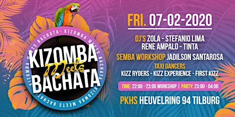 Primaire afbeelding van Kizomba Sensual Party New Location 7 Feb "2 Areas"