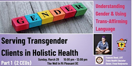 Serving Transgender Clients in Holistic Health - Part 1