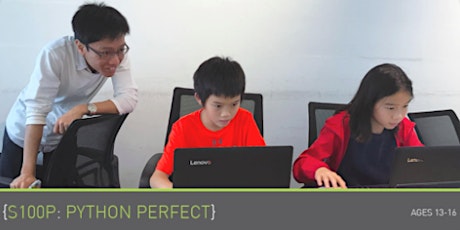 Coding for Teens-S100P:Python Perfect (Ages 13-18)@E-Learning(3x5H)2020