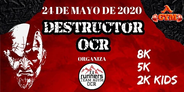 DESTRUCTOR OCR - CARRERA DE OBSTÁCULOS, 8K-5K-2K KIDS.