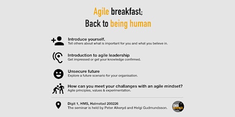 Agile Breakfast: back to Being Human  primärbild