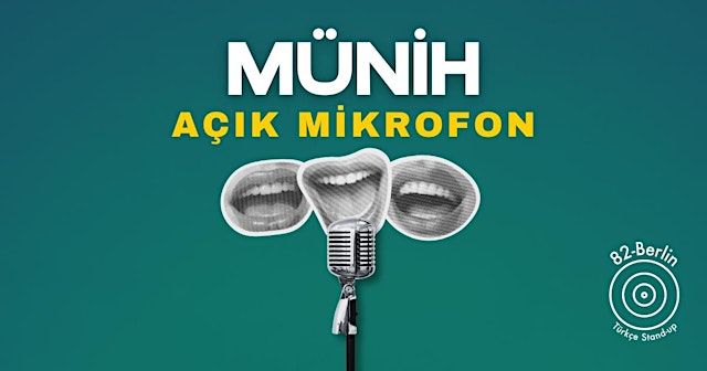 Imagen principal de Münih Özgür Mikrofon - Türkçe Stand-up Komedi
