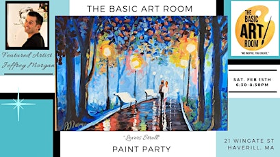 Paint Night At The Basic Art Room