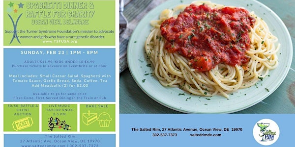 Turner Syndrome Spaghetti Dinner Fundraiser