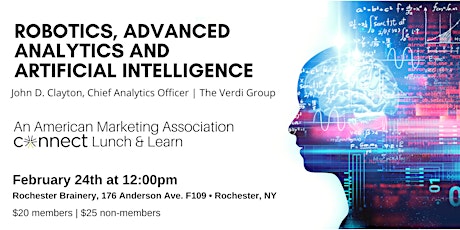 Robotics, Advanced Analytics & Artificial Intelligence an AMA Connect Lunch