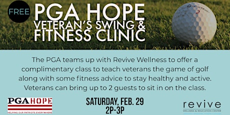 PGA HOPE Veteran’s Swing & Fitness Clinic primary image
