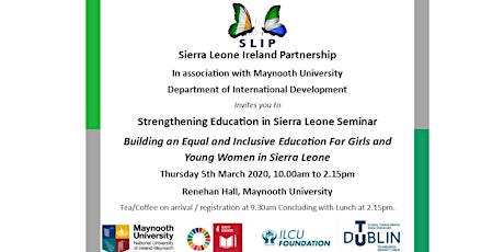 Education in Sierra Leone Seminar, Sierra Leone Ireland Partnership primary image
