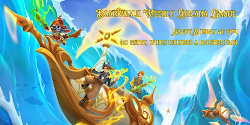 Imagen principal de Weekly Boardwalk Lorcana League