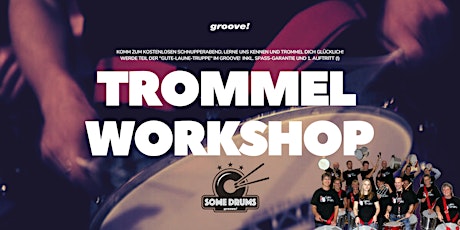 Hauptbild für TROMMEL-Workshop mit den SomeDrums!