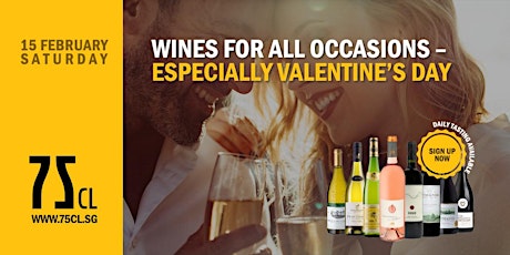Wines for All Occasions – Especially Valentine’s Day primary image