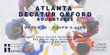 Roundtable - Atlanta Decatur Oxford District (GA) primary image