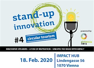 Hauptbild für Stand-up innovation #circulartourism