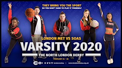 Varsity London Met vs SOAS Finale 2020 primary image