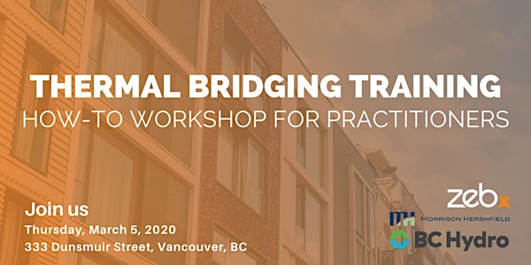 Thermal Bridging Training: How-To Workshop for Practitioners