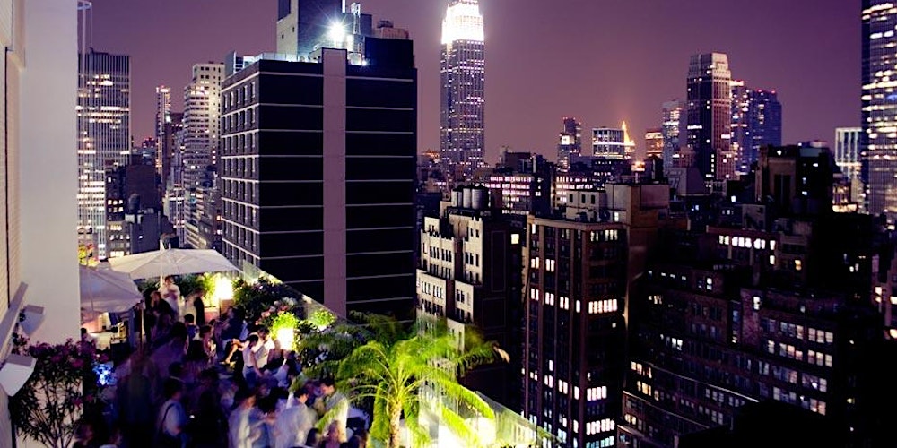 1 Saturday Night Party Sky Room Nyc Tallest Rooftop Bar Lounge