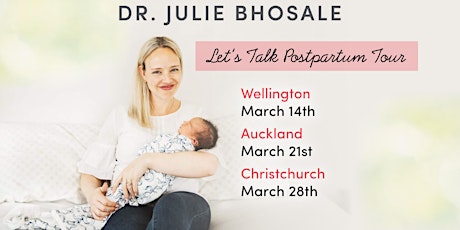 Dr Julie Let's Talk Postpartum - Auckland primary image