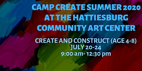 Camp Create- Create and Construct (age 4-8) primary image
