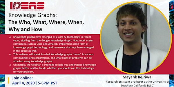 Online Webinar - Knowledge Graphs: The Who, What, Where, When, Why and How