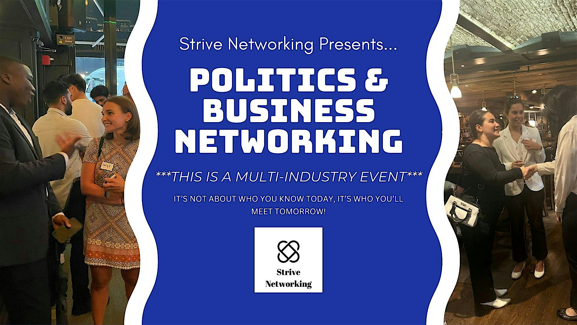 Politics and Business Networking | Elevating Your Potential - Rochester