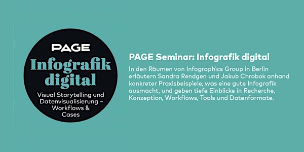 PAGE Seminar »Infografik digital«  VERSCHOBEN von 24.04. auf 06.11. remote