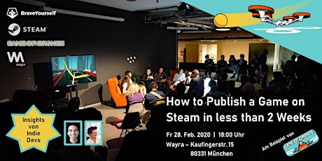 Hauptbild für How to Publish a Game on Steam in less than 2 Weeks