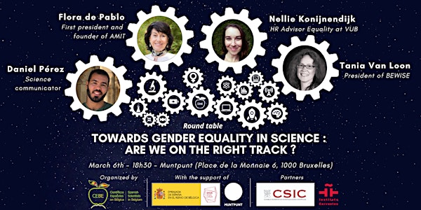 "Towards gender equality in science: are we on the right track"by CEBE