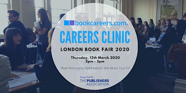 bookcareers.com Careers Clinic at the London Book Fair 2020 supported by Th...