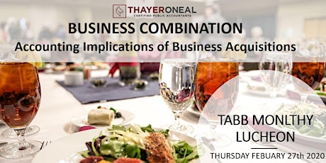 TABB Luncheon (Networking & Education) - Business Combination primary image