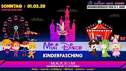 MINI DISCO | Kinderfasching 01.03.2020