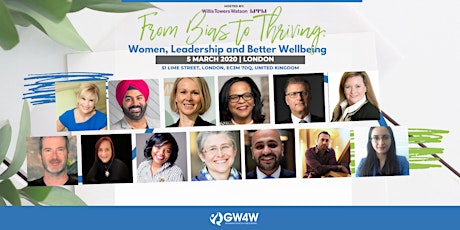 Celebrating Intl. Women's Day: From Bias to Thriving: Women, Leadership and Better Wellbeing primary image