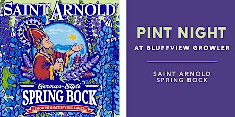 Pint Night with Saint Arnold Brewing primary image
