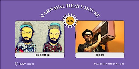 Imagem principal do evento Carnaval HH :: Gêmos e Zegon
