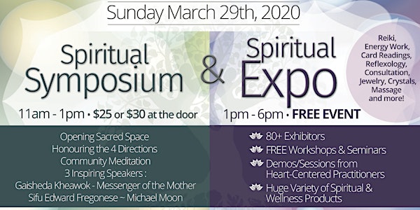 Burlington Spiritual Symposium & Expo 2020
