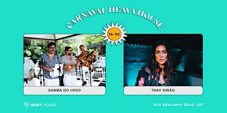 Imagem principal do evento Carnaval HH :: Samba do Urso e DJ Thay Girão