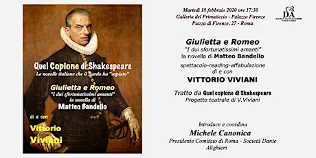 Giulietta e Romeo, "I dui sfortunatissimi amanti”